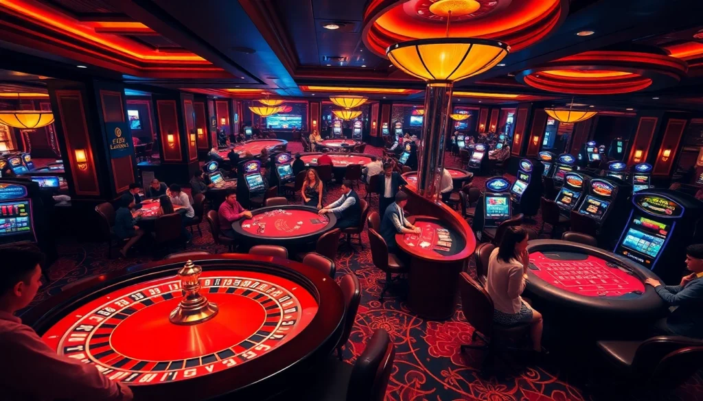 Players passionately engage in casino games, capturing the excitement of e28 winning strategies and vibrant betting action.