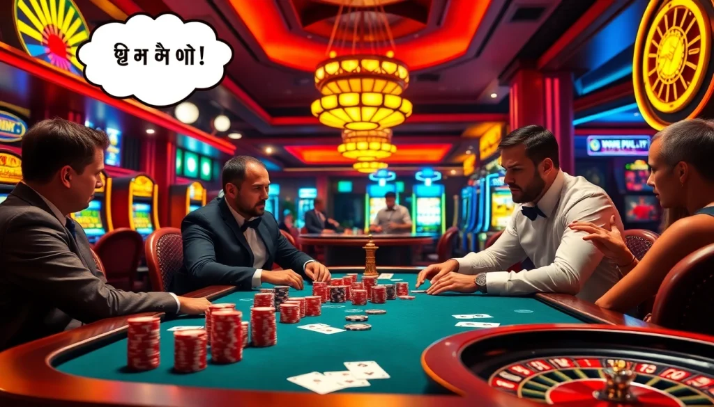 Experience the thrill of gambling with 호치민 마사지 inspirations at an upscale casino.