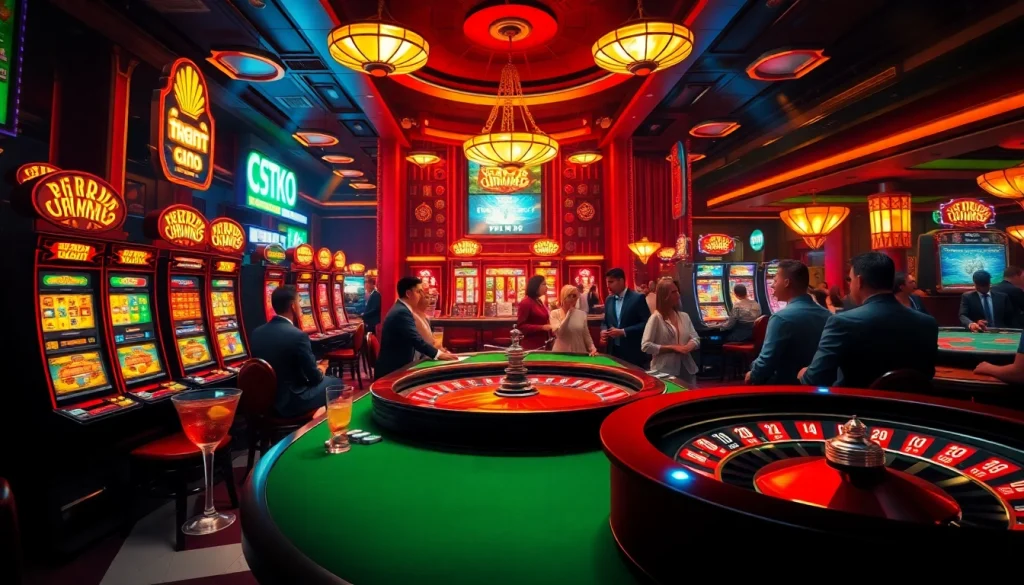 Players celebrating wins at the vibrant tables of https://hz88.my/, where every spin and deal is filled with excitement.